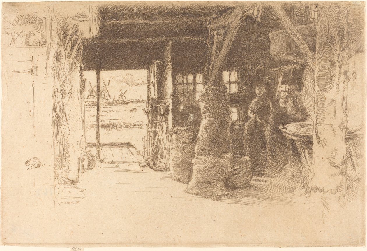 Die Mühle von James Abbott McNeill Whistler