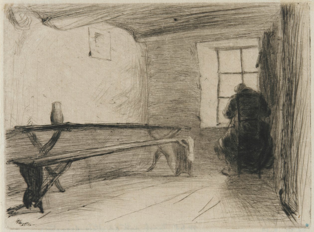 Der Geizhals von James Abbott McNeill Whistler