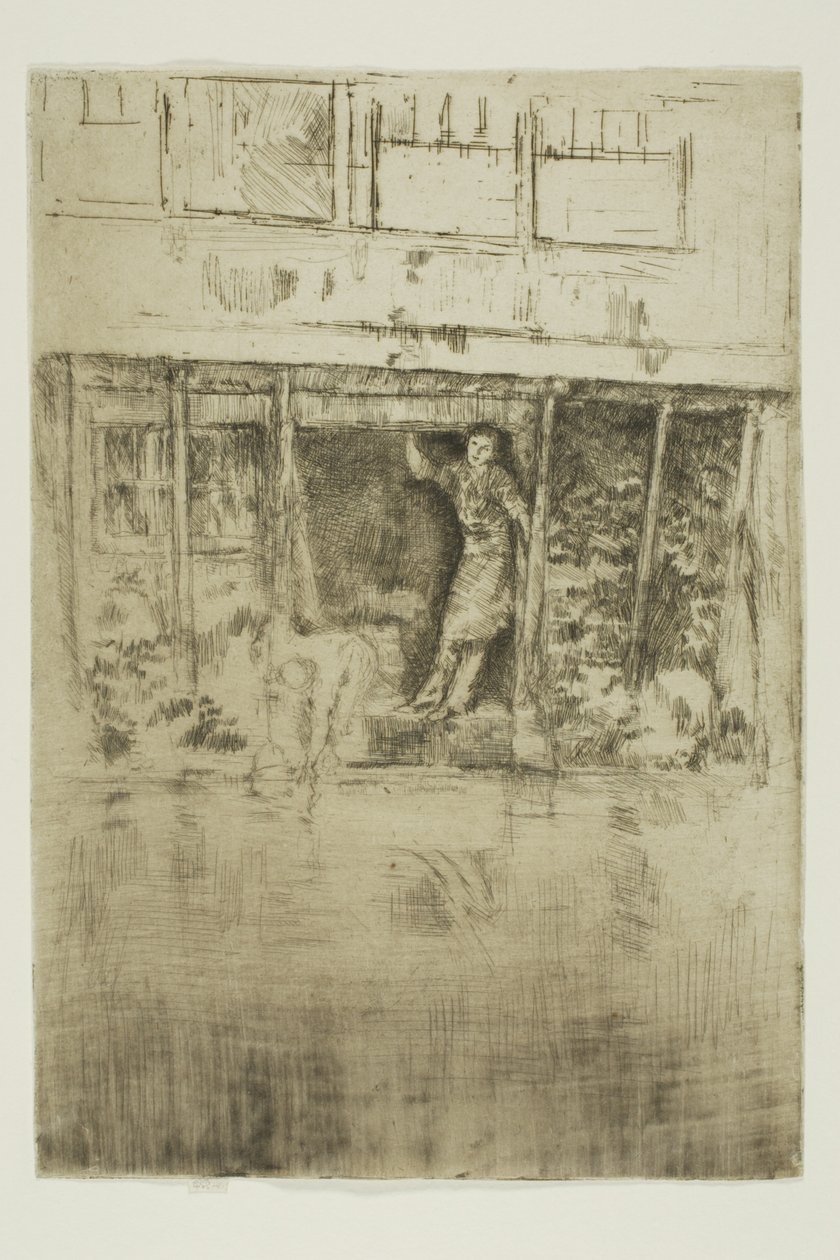 Der Pierrot von James Abbott McNeill Whistler