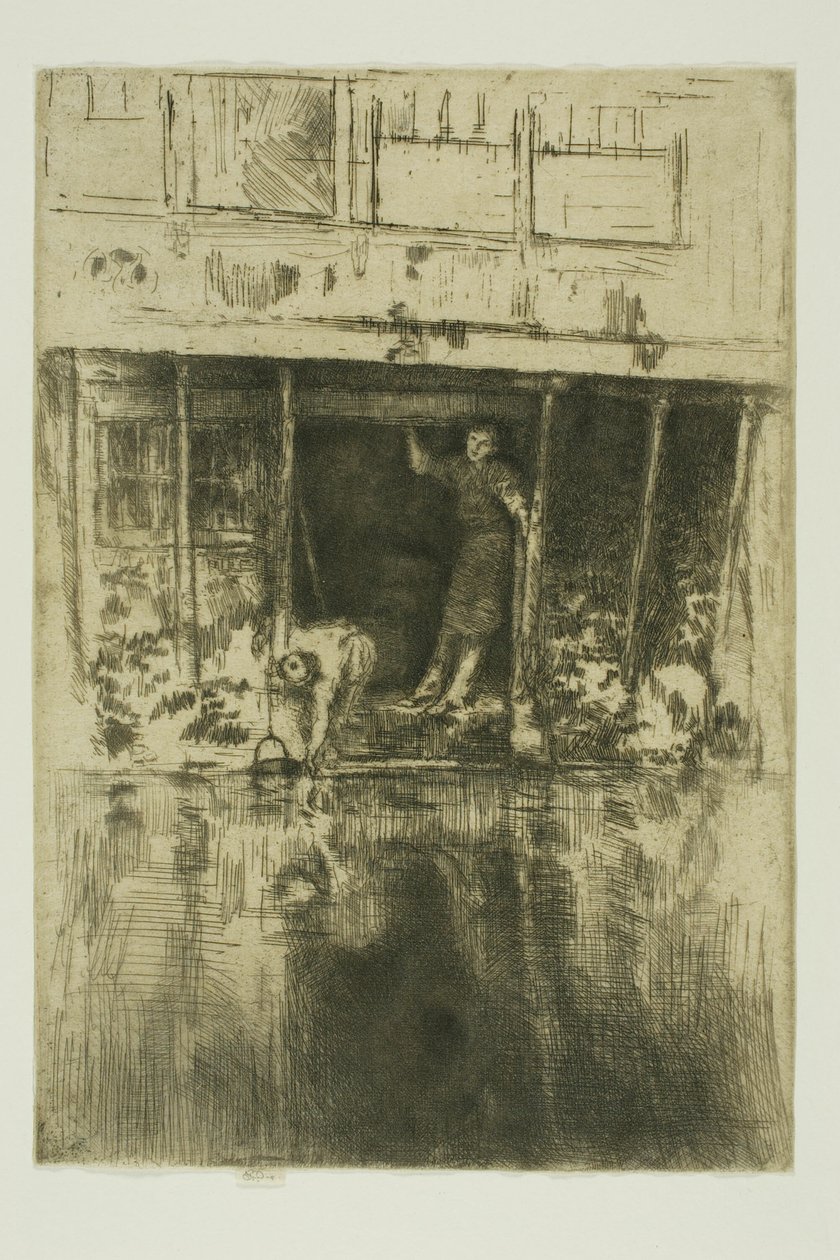 Der Pierrot von James Abbott McNeill Whistler
