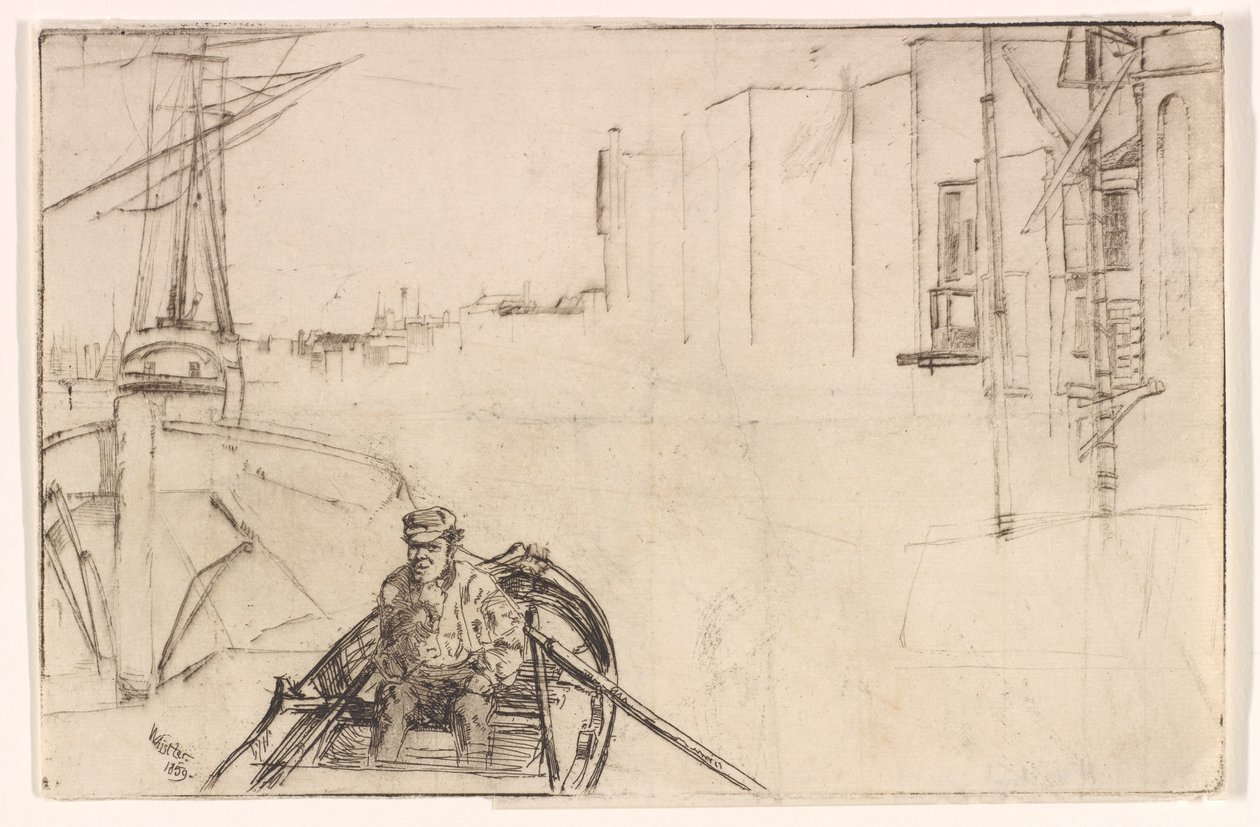 Der Teich von James Abbott McNeill Whistler