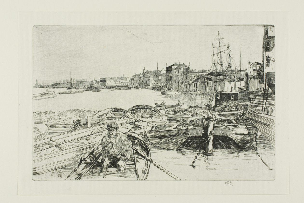 Der Teich von James Abbott McNeill Whistler
