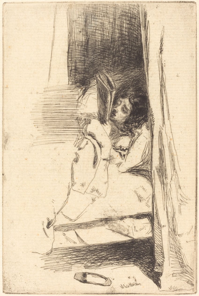 Der Pantoffel von James Abbott McNeill Whistler