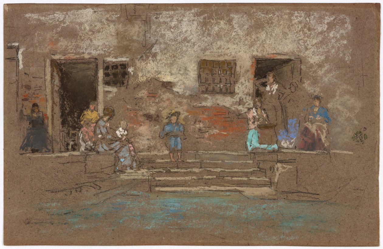 Die Stufen von James Abbott McNeill Whistler
