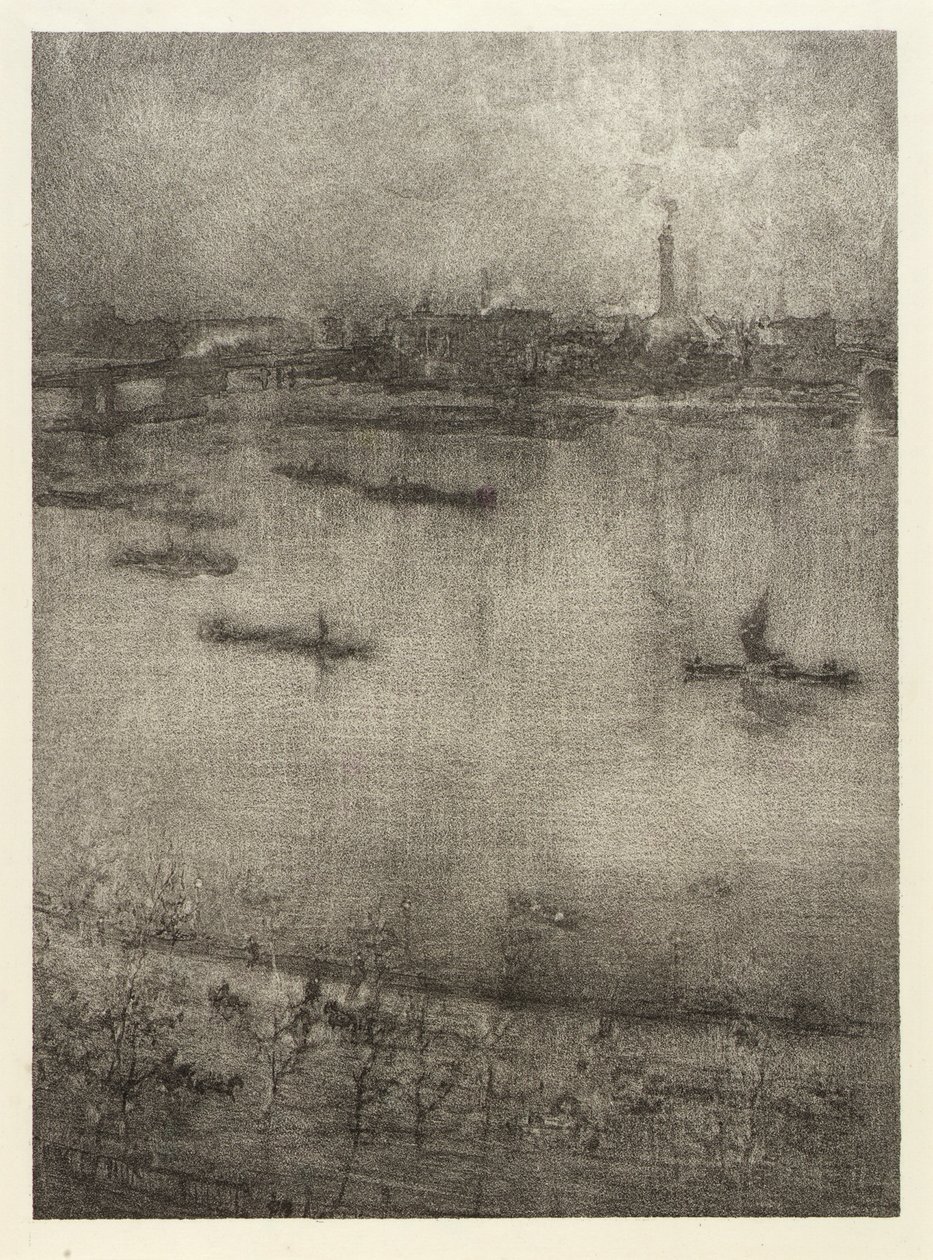 Die Themse von James McNeill Whistler