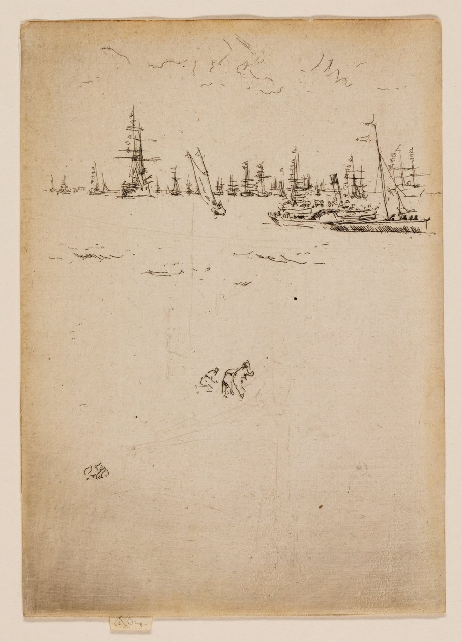 Das Besucherboot von James McNeill Whistler