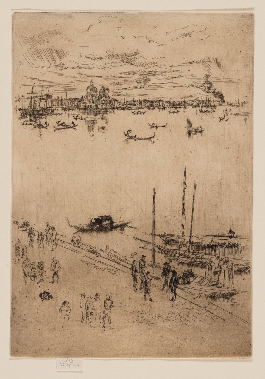 Aufrechtes Venedig von James Abbott McNeill Whistler