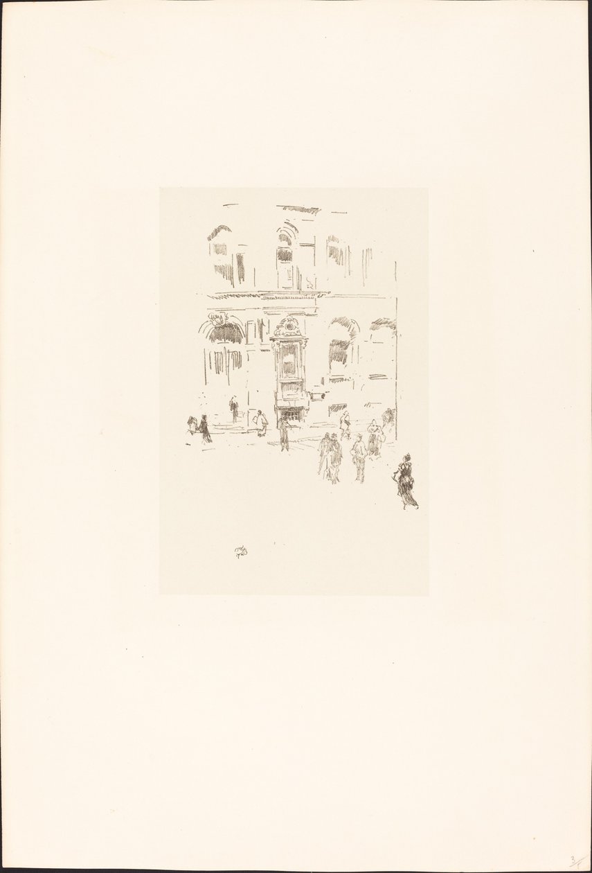 Victoria Club von James Abbott McNeill Whistler