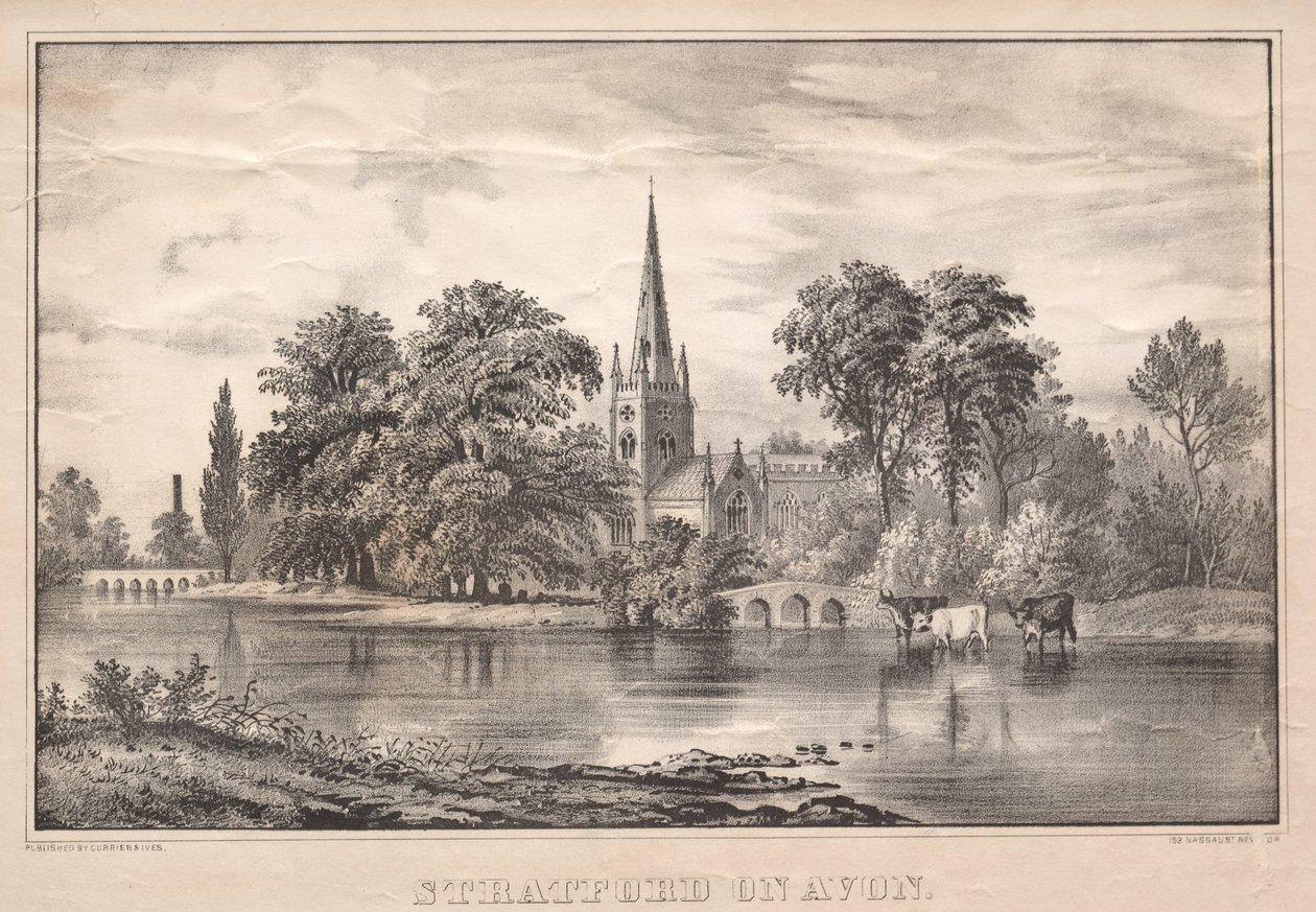 Stratford-upon-Avon von James Merritt Ives