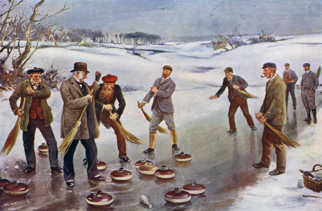 Curling von James Michael Brown