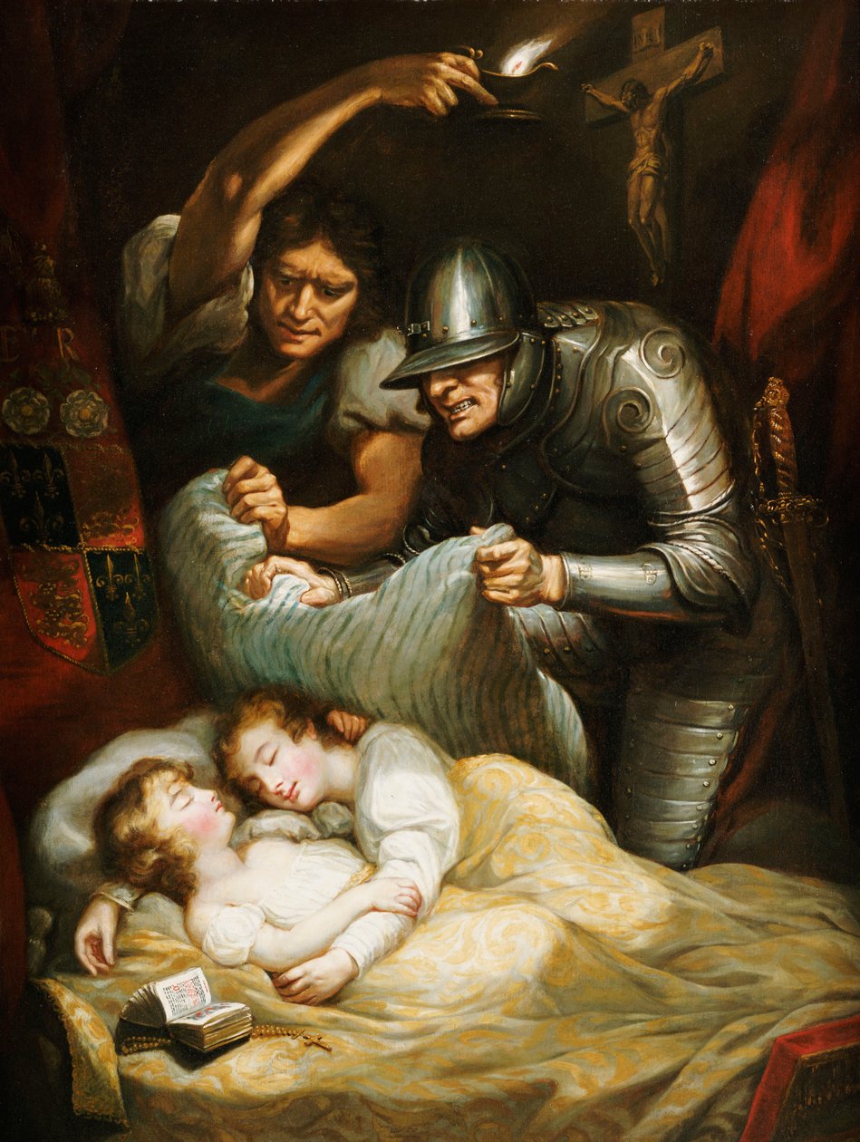 Die Prinzen im Turm von James Northcote