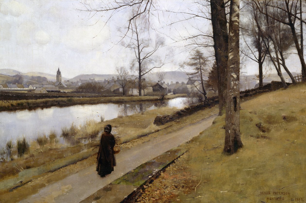 Die letzte Kurve, Winter, Moniaive von James Paterson