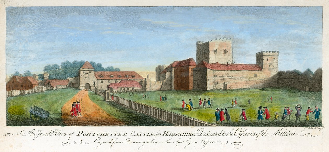 Portchester Castle, Hampshire von James Peake