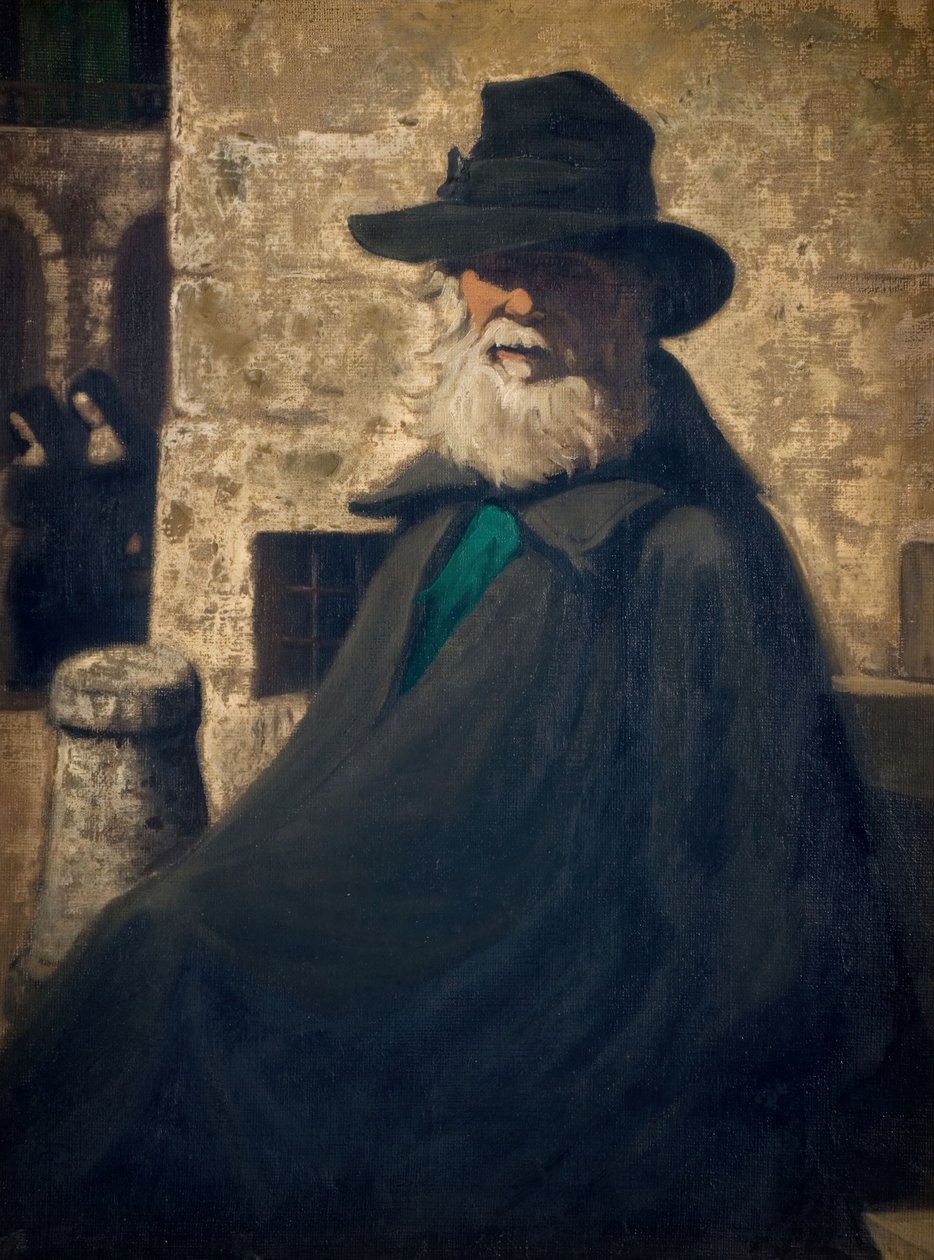 Ein alter Bettler von James Pryde