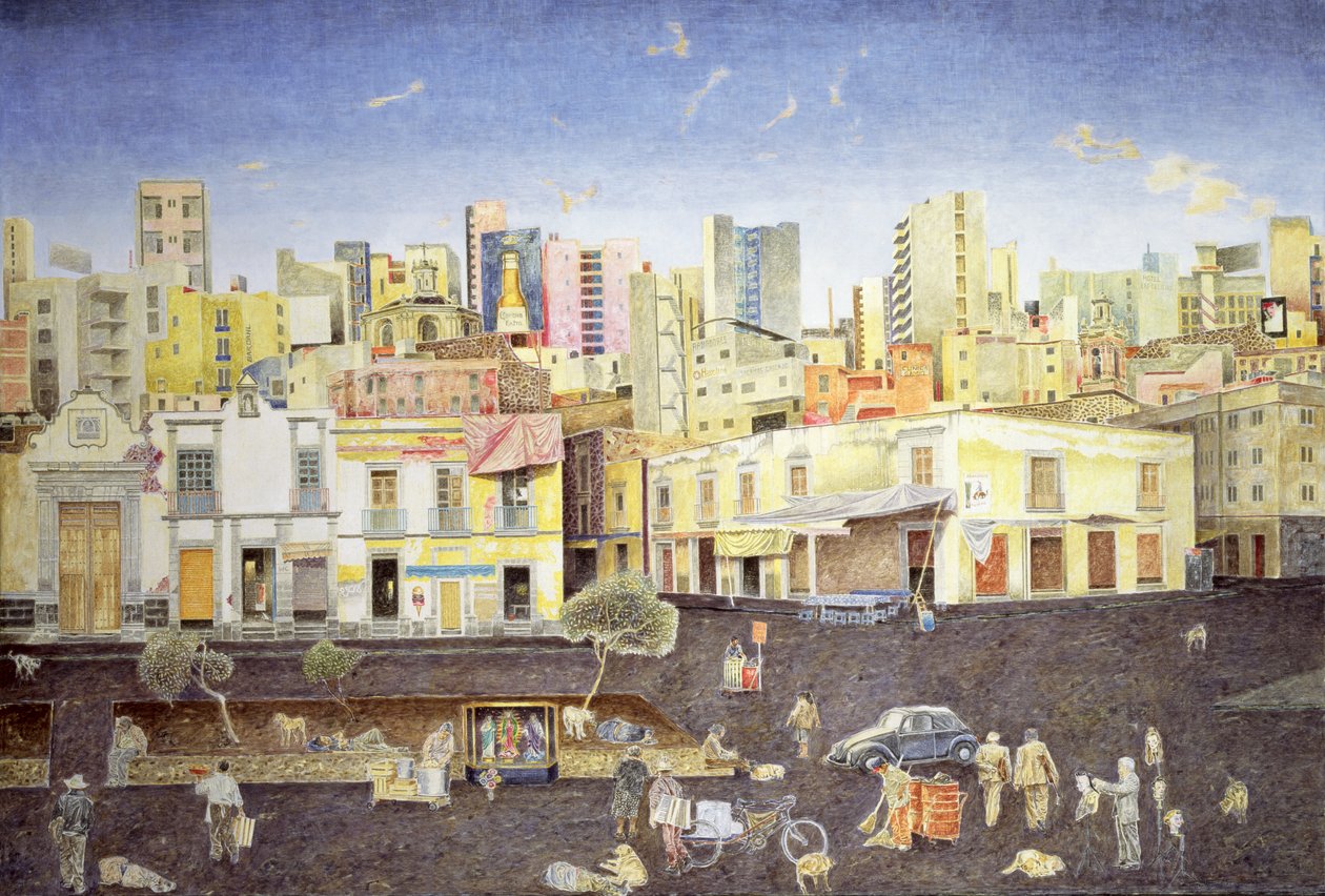Friseur auf der Plaza Roldan, 2001 von James Reeve