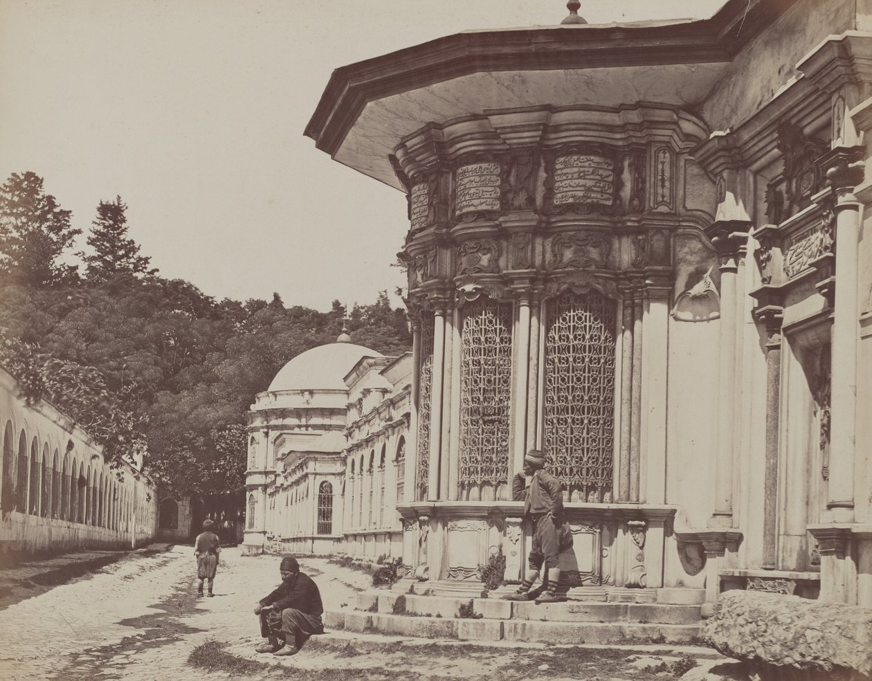 Moschee von Eyoub, 1857 von James Robertson