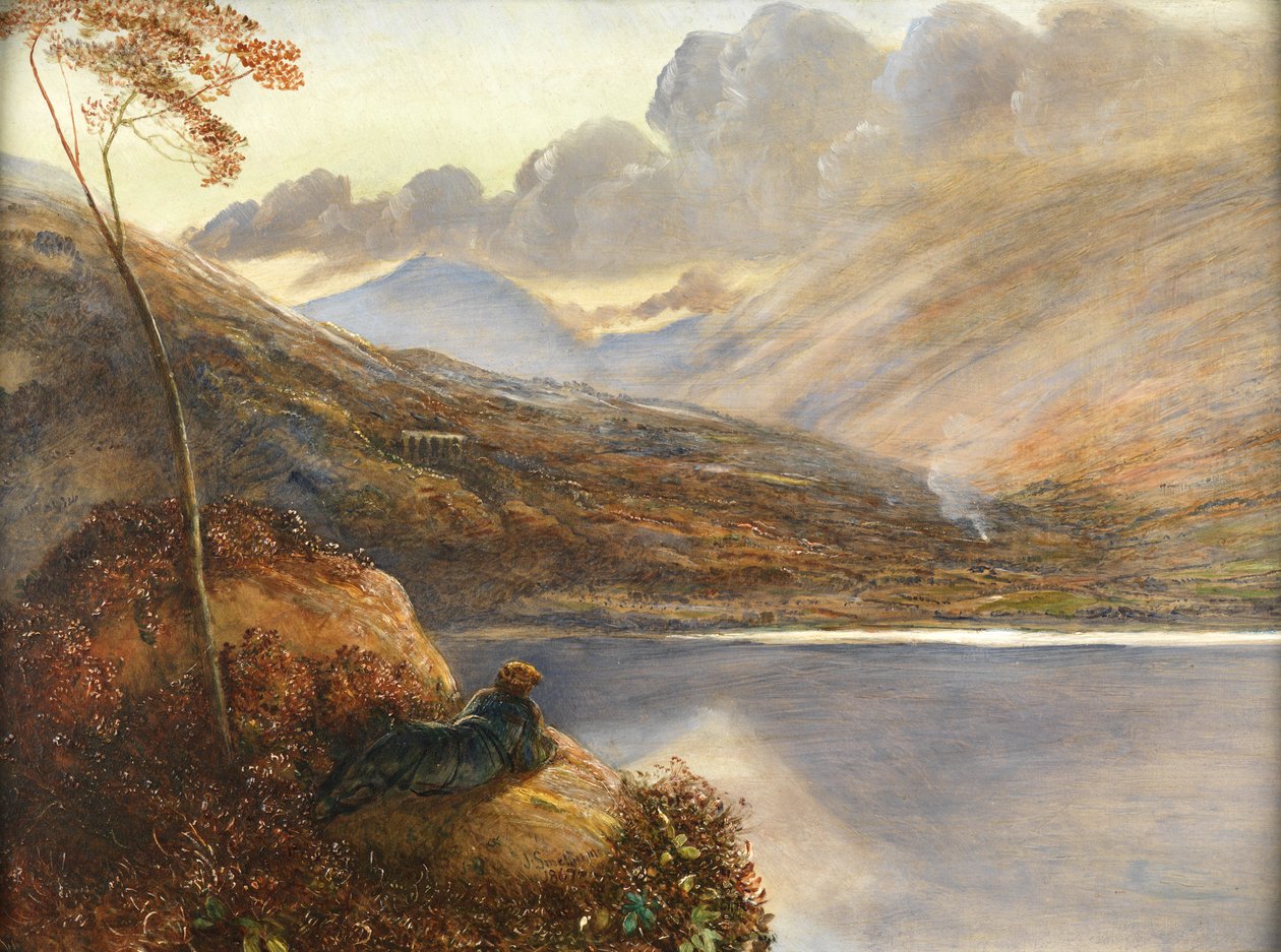Ruheplatz der Dichter, 1867 von James Smetham