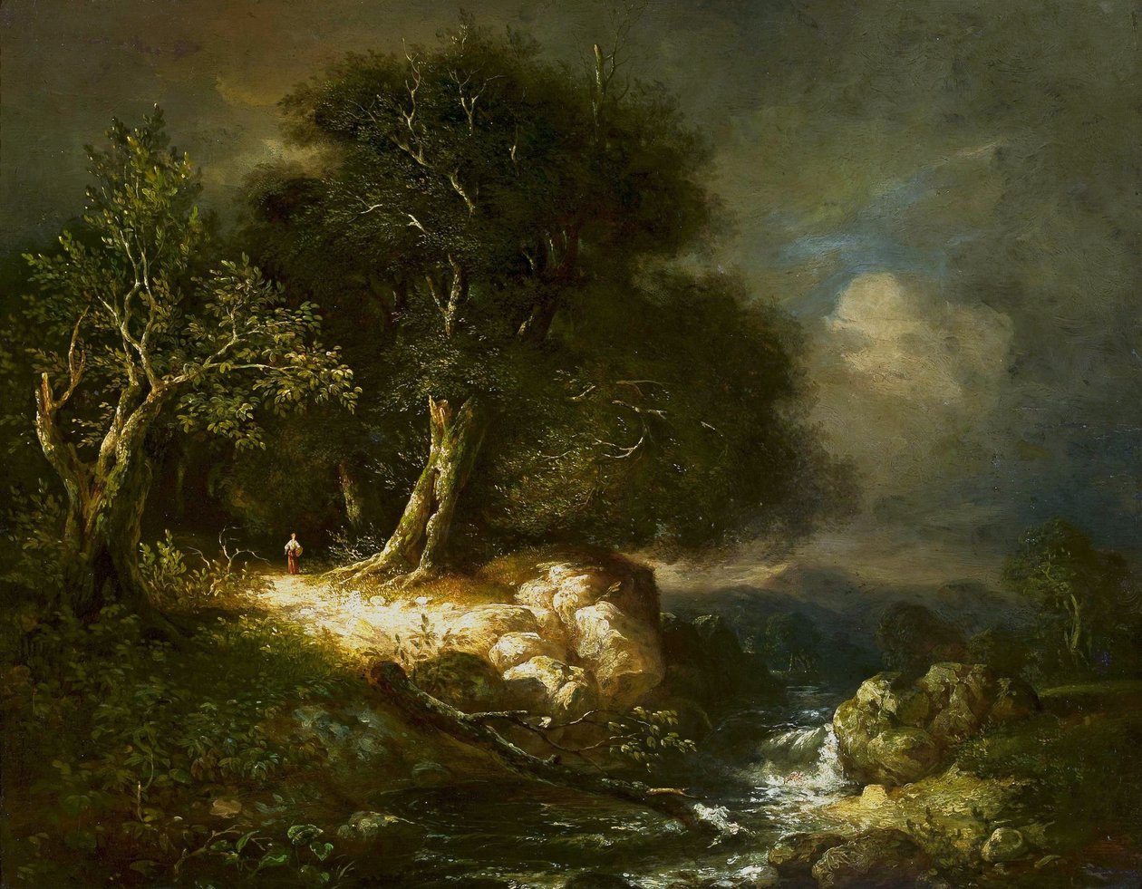 Landschaft nach einem Sturm von James Stark