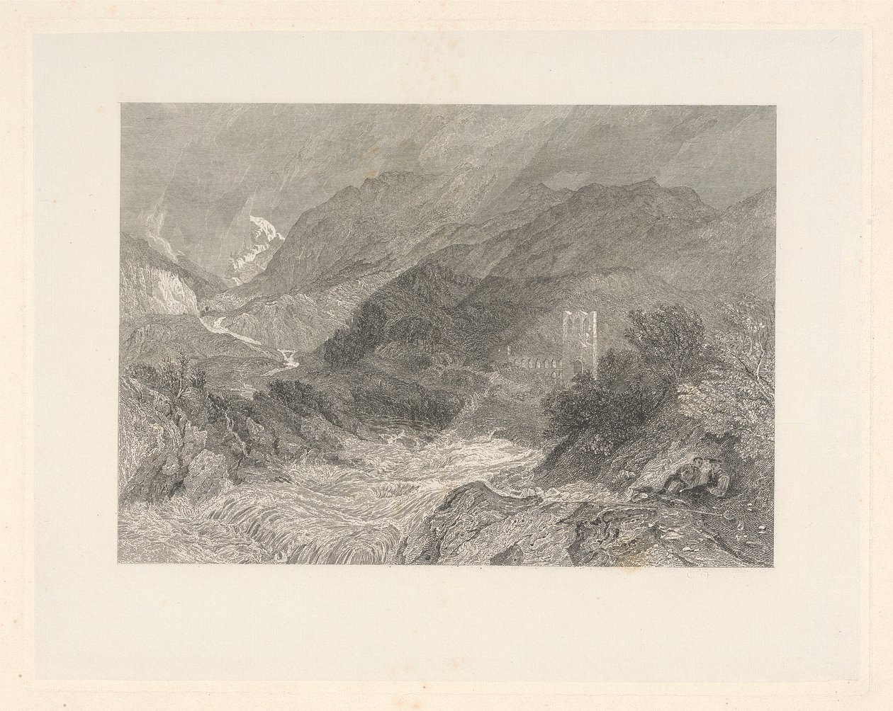 Llanthony, Monmouthshire von James T. Willmore