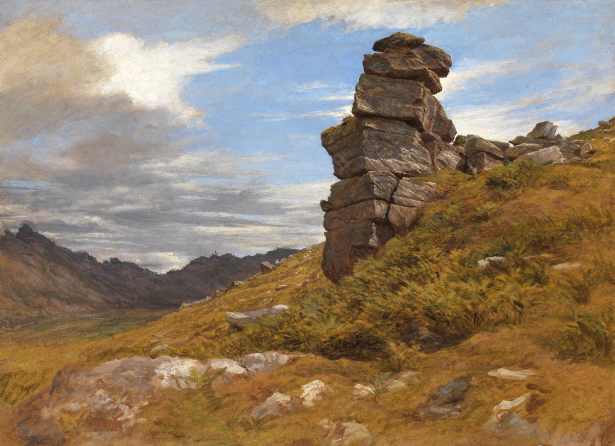 Mutter Meldrums Höhle von James Thomas Linnell