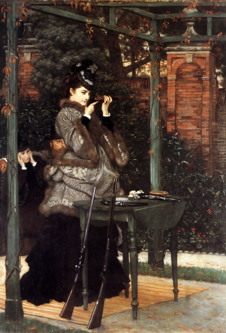 Auf dem Schießstand von James Tissot