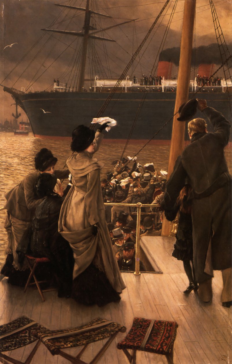 Abschied am Mersey von James Tissot
