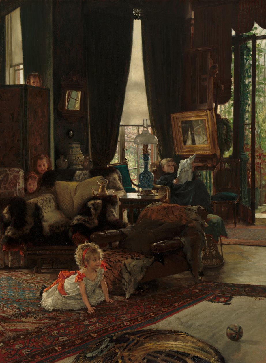 Verstecken, ca. 1877 von James Tissot