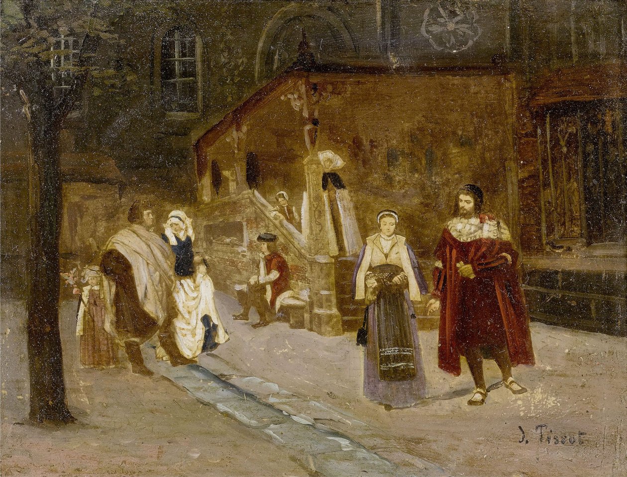 Faust und Margarethe von James Tissot