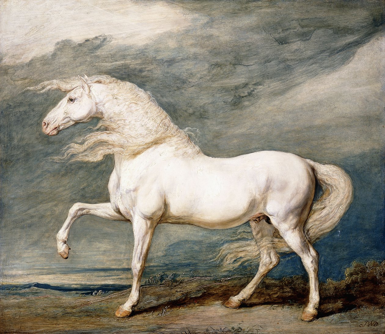 Adonis, König Georg III.s Lieblingspferd von James Ward