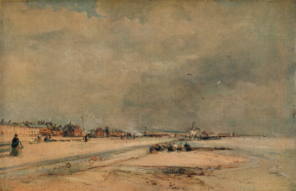 Littlehampton, Winter, ca. 1868 von James Webb