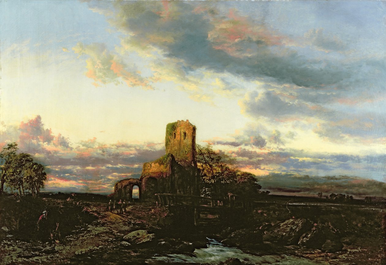 Portchester Castle, 1895 von James Webb