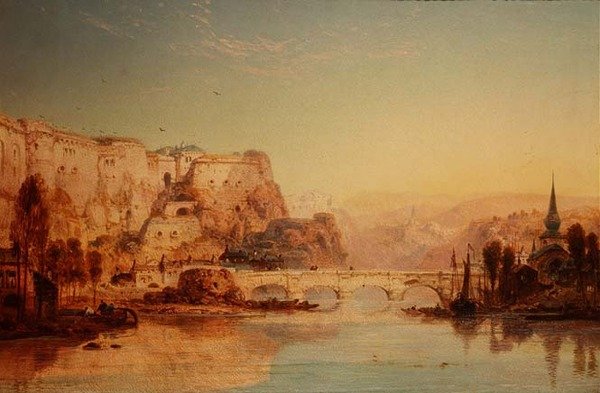 Ansicht von Namur, Belgien von James Webb