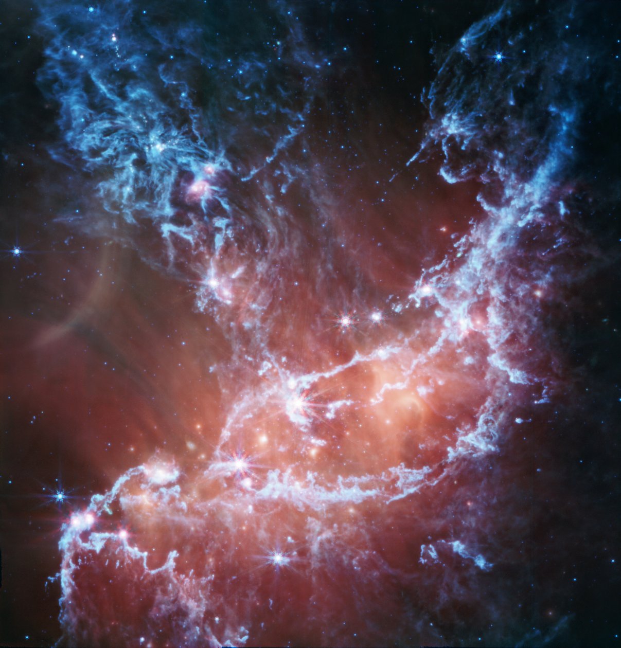 NGC 346 von James Webb Space Telescope (NASA)