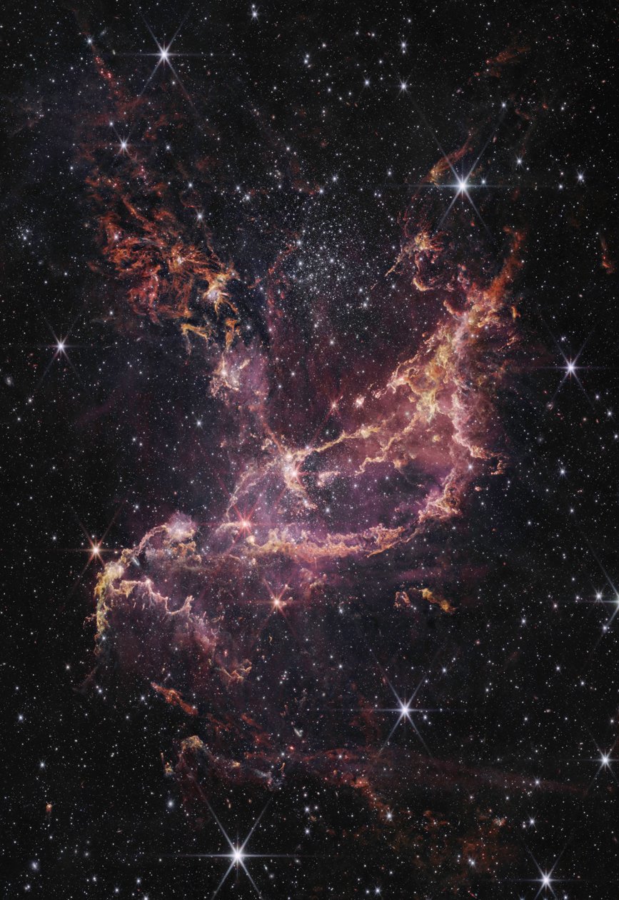 NGC 346 von James Webb Space Telescope (NASA)