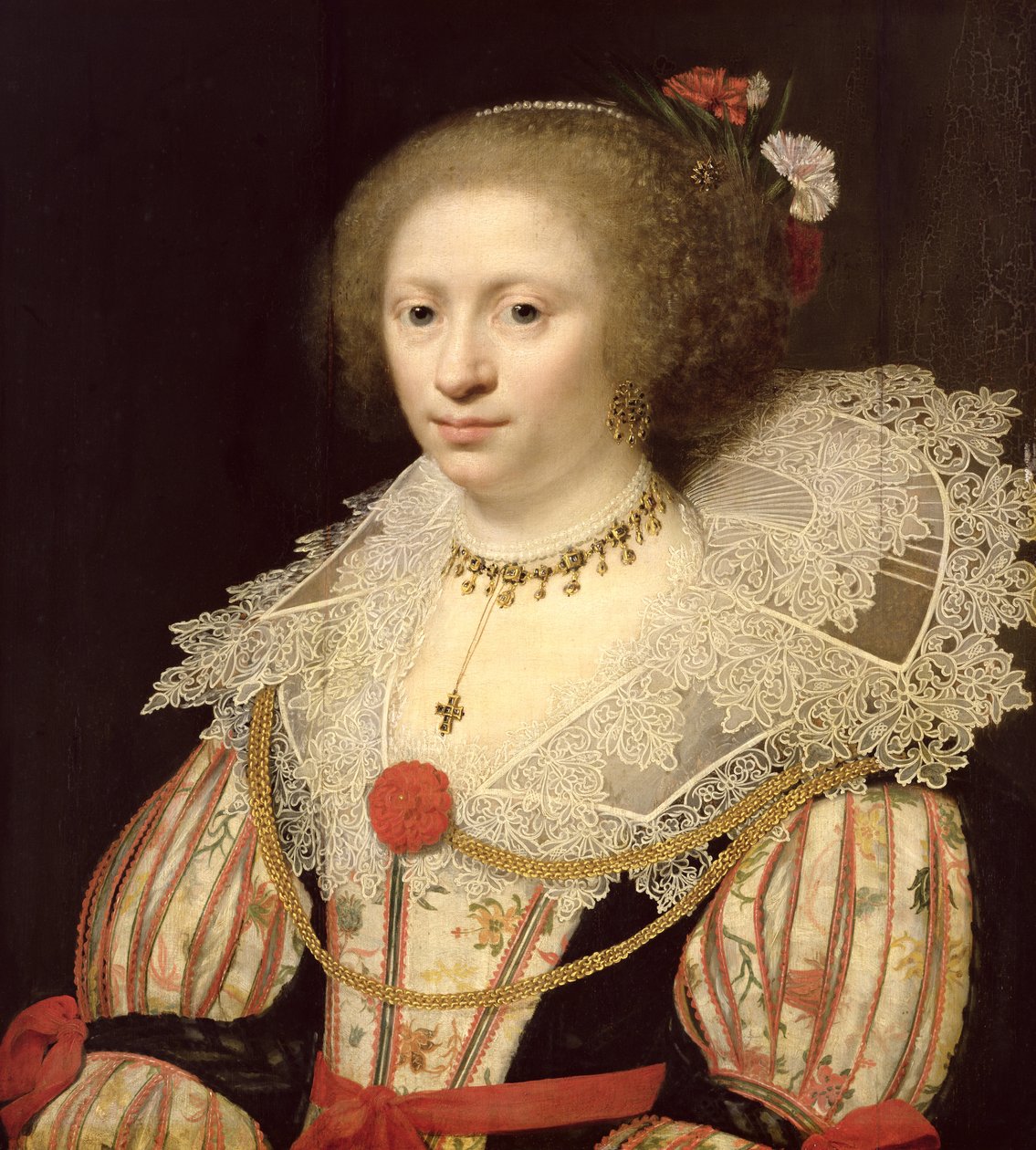 Porträt einer Frau von Jan Anthonisz. van Ravesteyn
