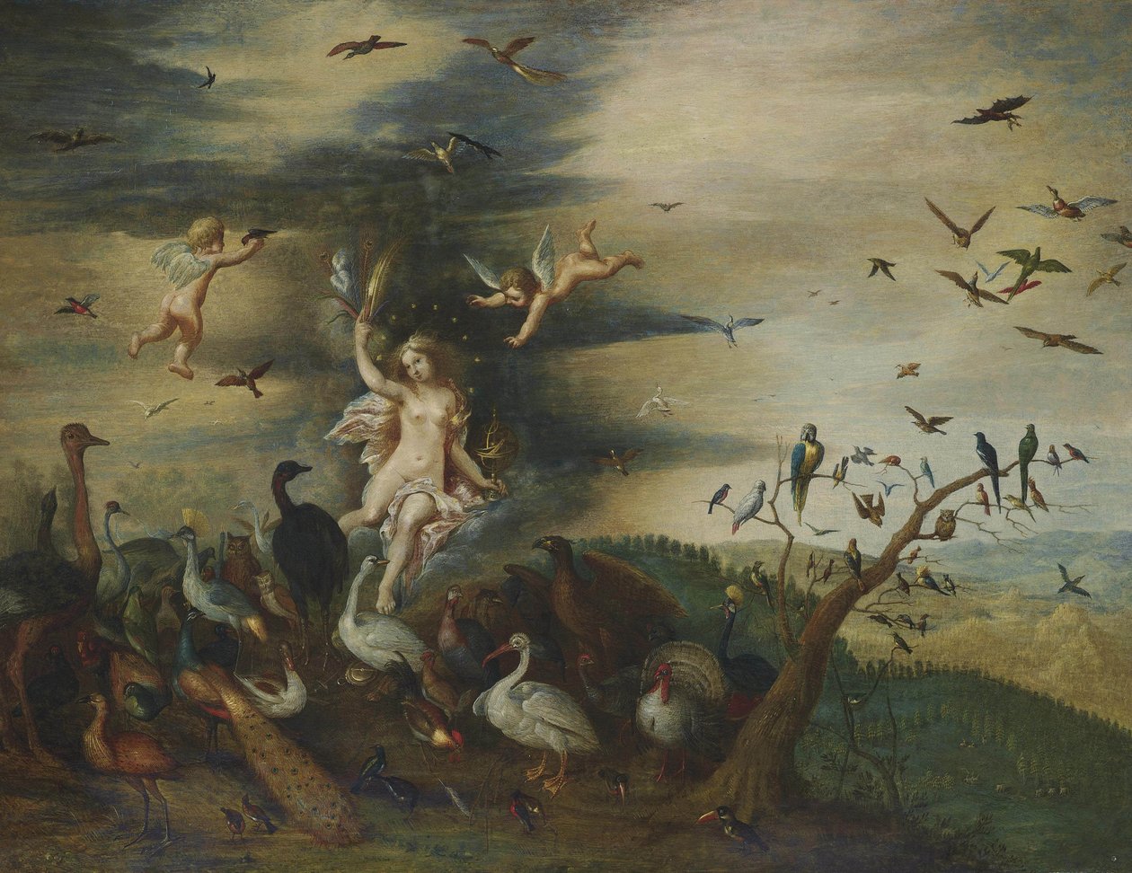 Eine Allegorie der Luft von Jan the Elder Brueghel