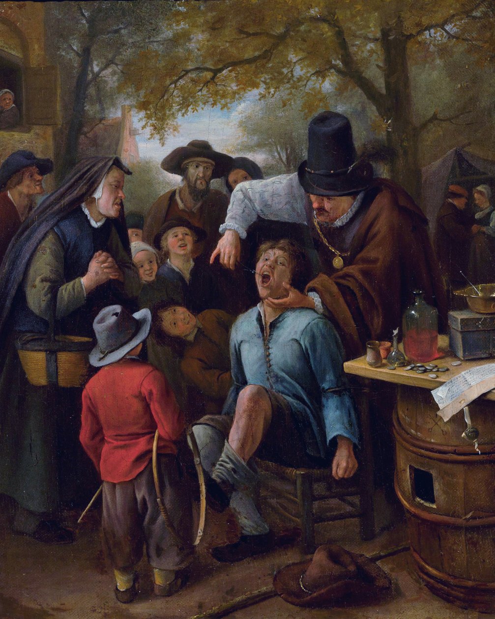 Ein Zahnzieher von Jan Havickszoon Steen