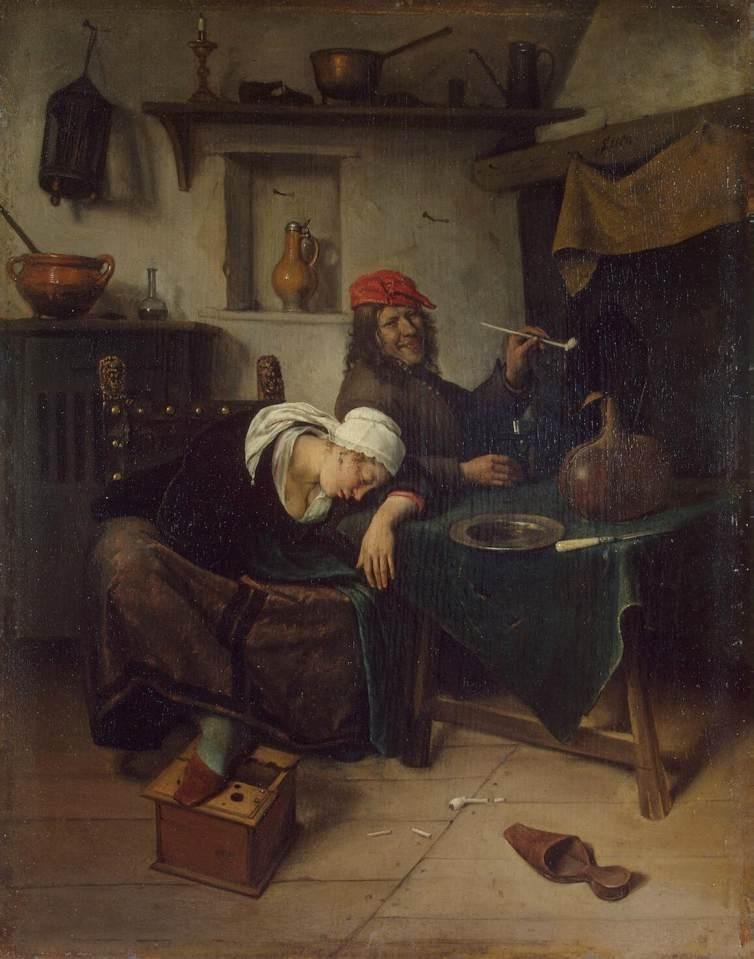 Der Trinker von Jan Havickszoon Steen