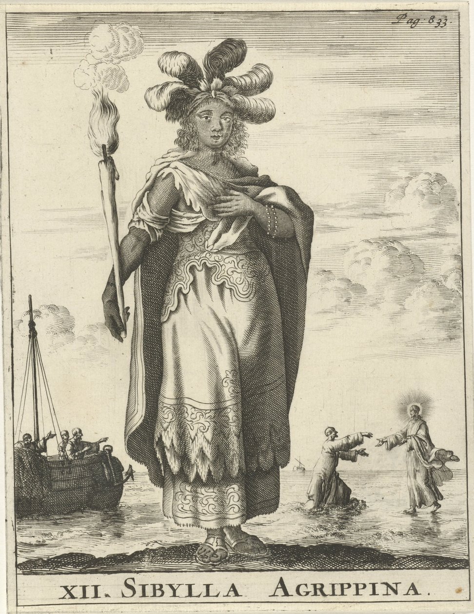 Sibylle Agrippina von Jan Luyken