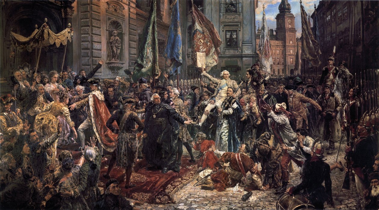 Verfassung vom 3. Mai 1791 von Jan Alojzy Matejko