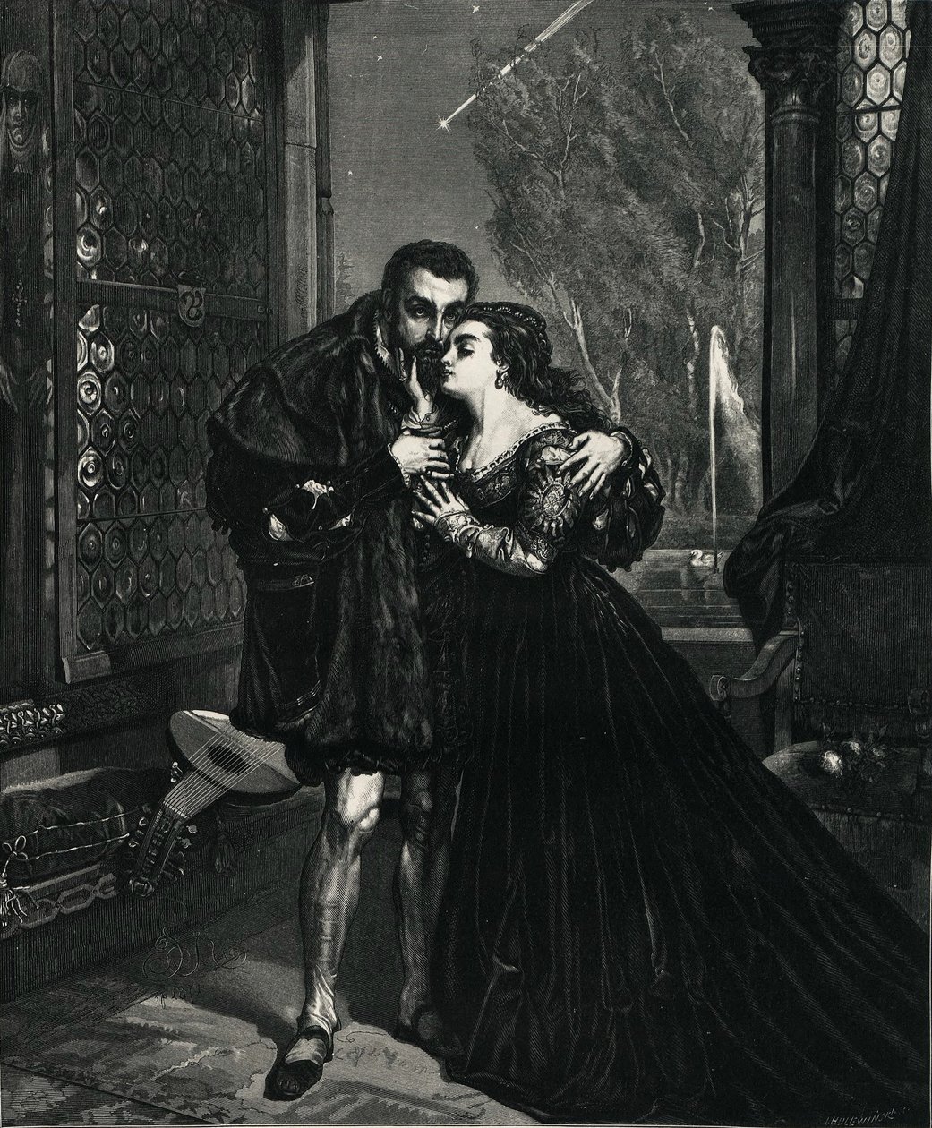Zygmunt II August und Barbara Radziwiłł von Jan Alojzy Matejko
