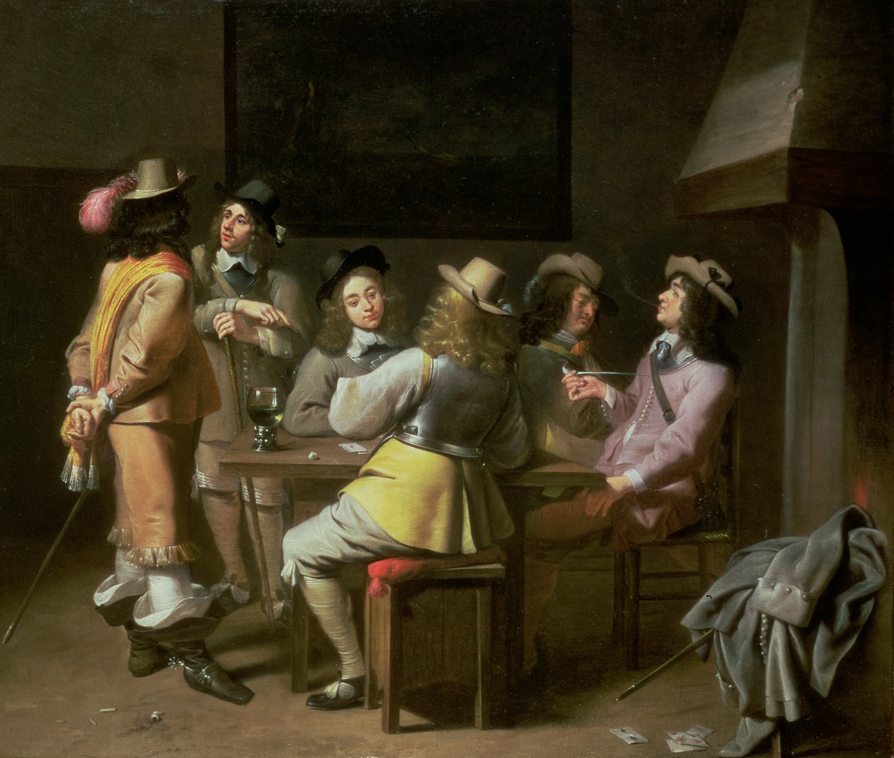 Ein Wachraum-Interieur von Jan Olis