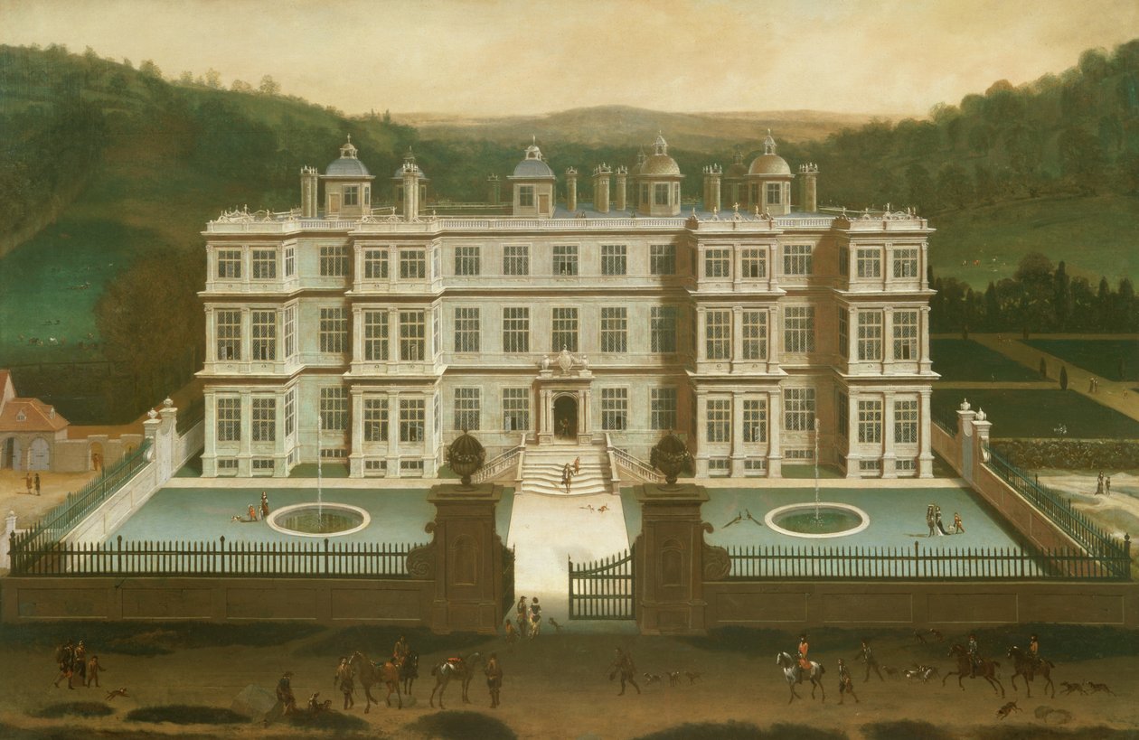 Ansicht von Longleat von Jan Siberechts