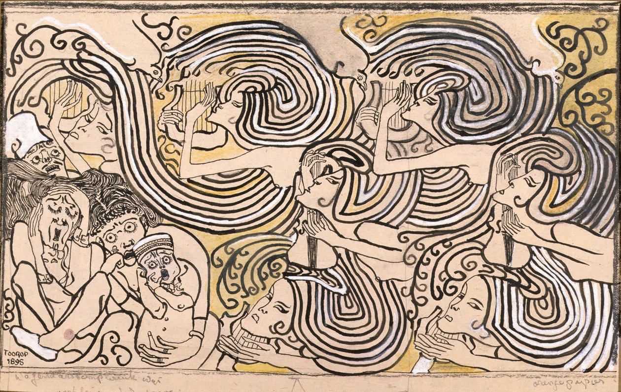 Schiffswrack, 1895 von Jan Toorop