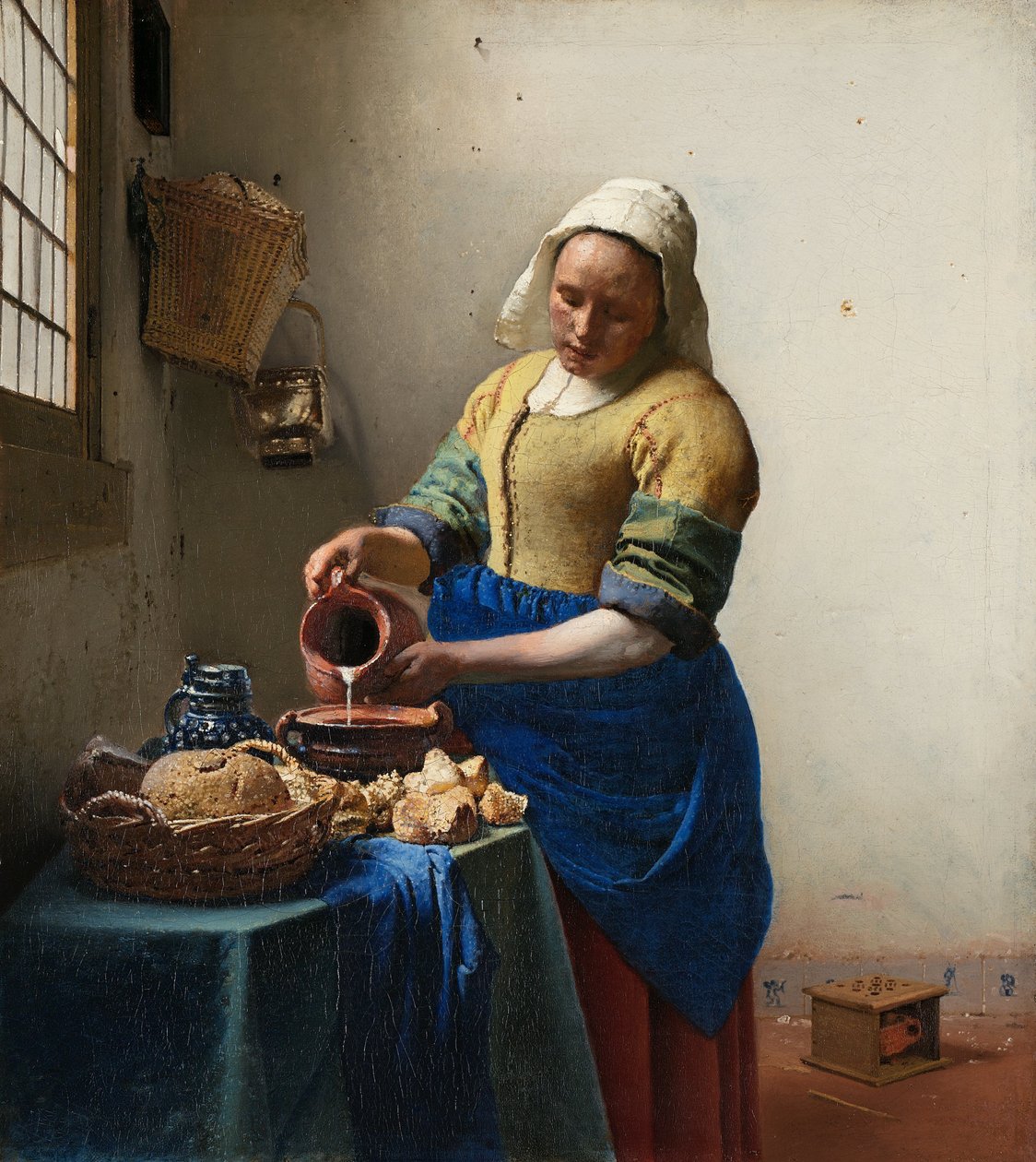 Die Milchmagd von Jan Vermeer van Delft