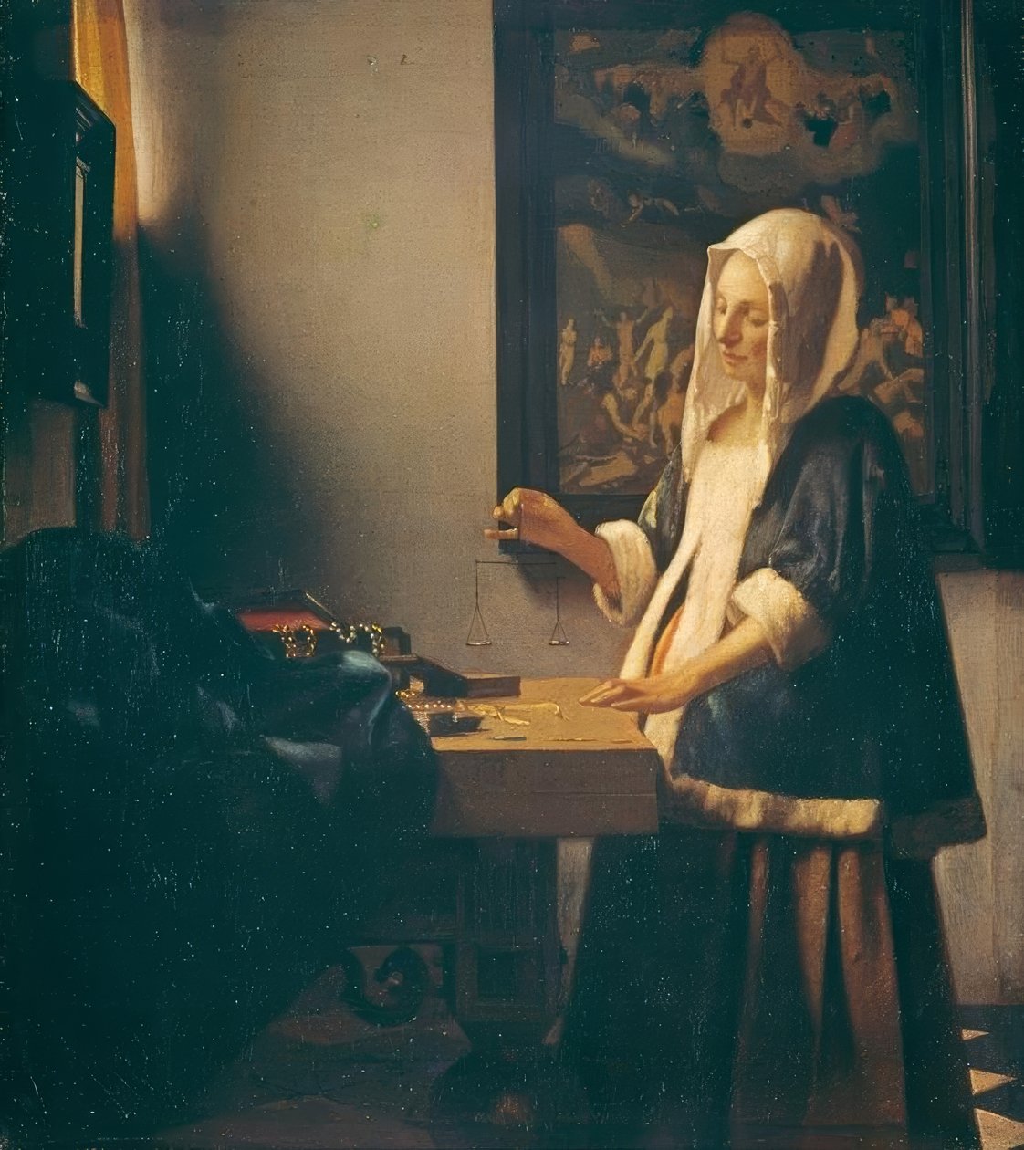 Die Perlenwägerin von Jan Vermeer van Delft