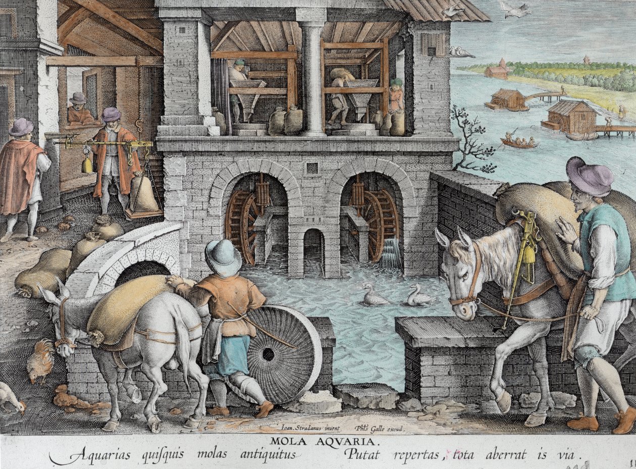Eine Wassermühle, Platte 11 aus 