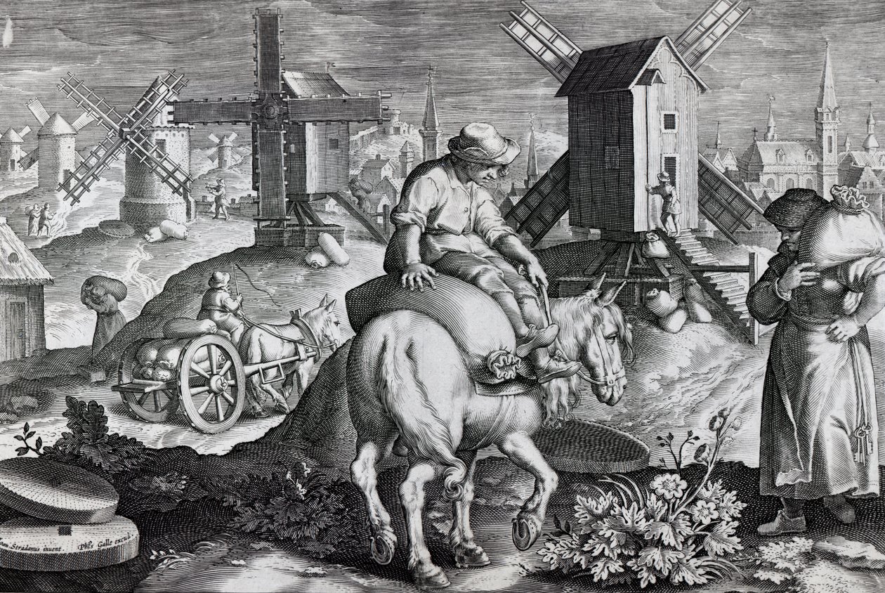 Windmühlen, Tafel 12 aus 