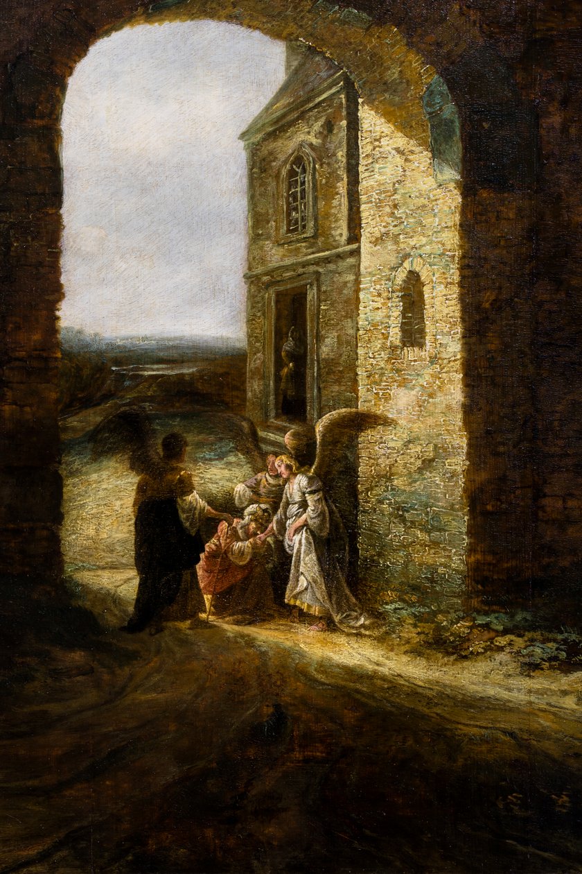 Erscheinung von drei Engeln zu Abraham von Jan Aertsen Marienhof