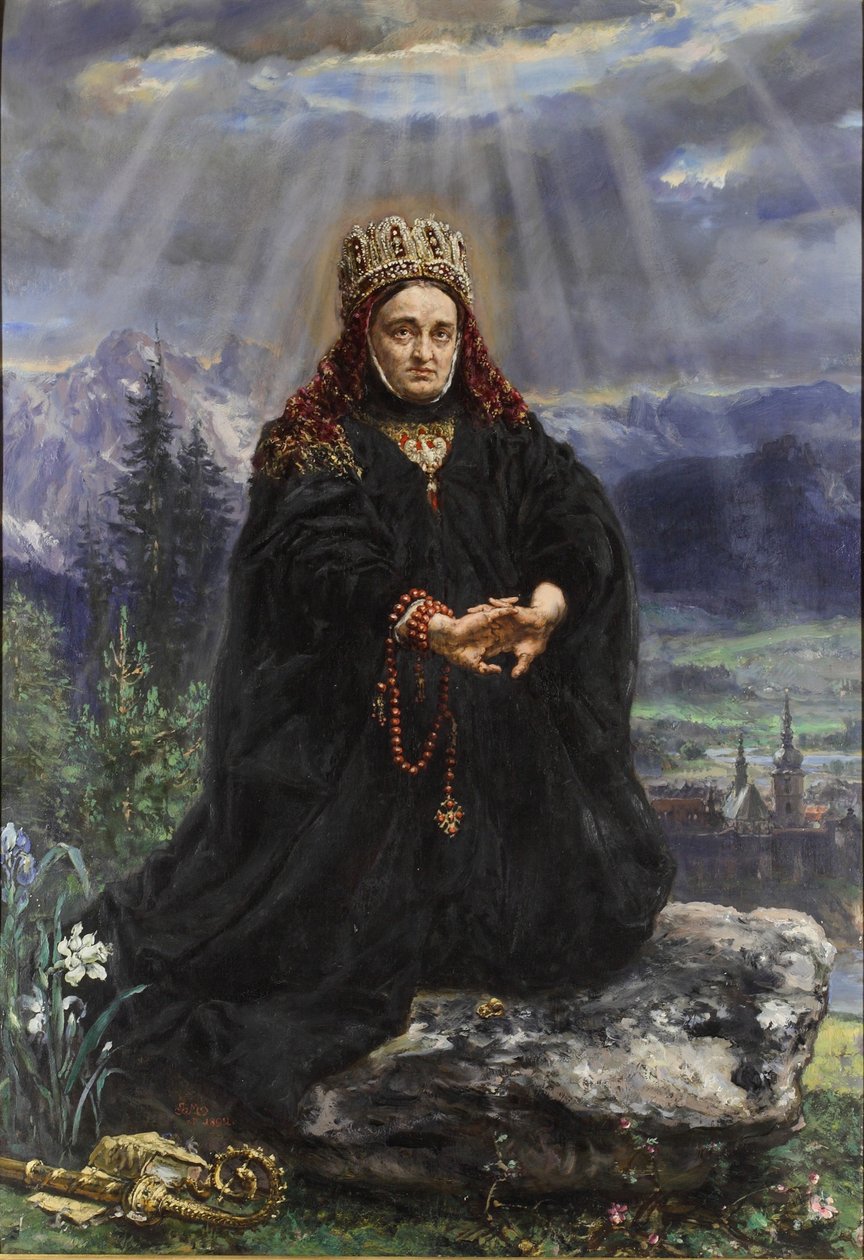 Heilige Kinga von Polen von Jan Alojzy Matejko